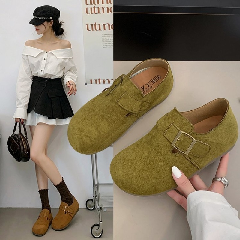 Women'S Shoes - أحذية نسائية من الجلد المدبوغ مغلقة