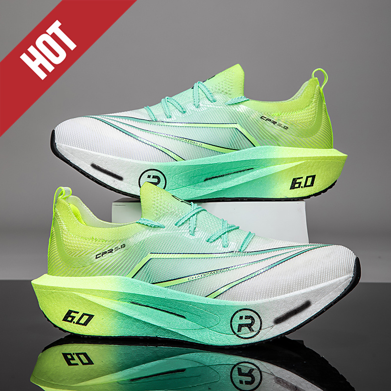 أحذية الجري بلوحة كربونية ووسا - مراجعة Breathable Mesh Athletic Shoes وسعره